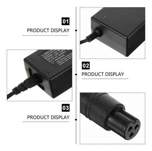 Adaptador De Repuesto De Litio Para Scooter Eléctrico De 2 R