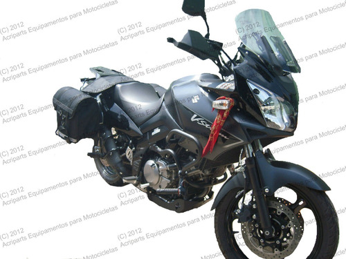 Kit Viagem Dl 650 V- Strom Suzuki Alforge + Afastador E Capa