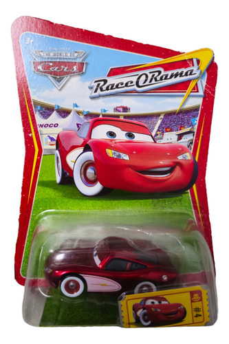 Disney -pixar Cars Race O Rama Rayo Mcqueen De Paseo Mattel®