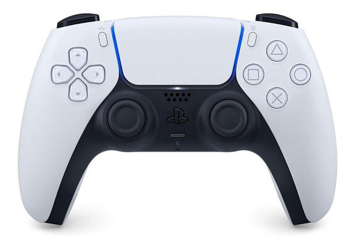 Imagen 1 de 3 de Joystick inalámbrico Sony PlayStation DualSense CFI-ZCT1 white y black