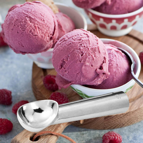 Cuchara Para Helado, Cuchara Moderna Para, Duradera Plata