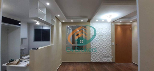 Imagem 2 de 14 de Apartamento Com 2 Dormitórios À Venda, 43 M² Por R$ 185.000,00 - Água Chata - Guarulhos/sp - Ap2139