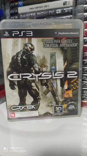 Jogos Ps3 Crysis 2 Ps3 Mídia Física Original Playstation 3