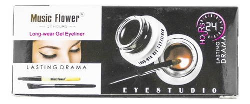 Delineador En Gel Para Cejas Music Flower Long-wear Color Brown