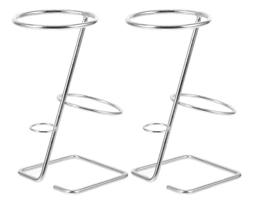 Soporte De Metal Para Helados, Patatas Fritas Y Gofres, 2 Un