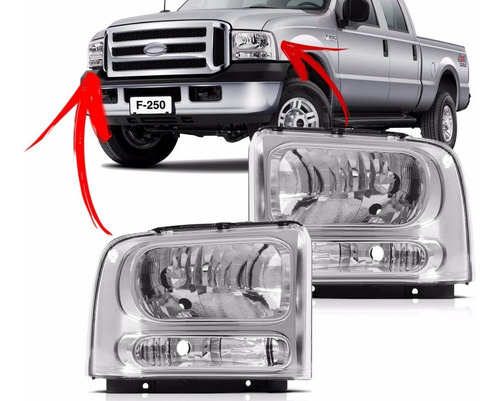 Par Farol Ford F250 F350 F4000 2007 2008 2009 2010 2011