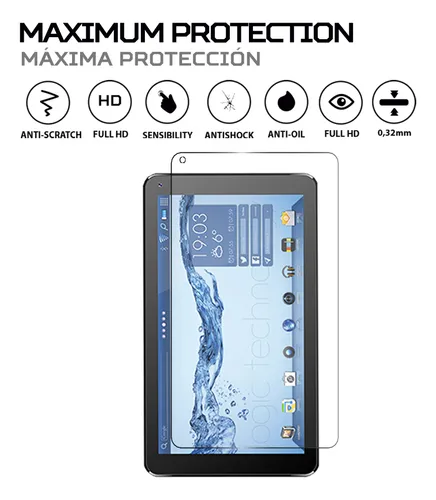 Protector De Pantalla Antishock Para Primux Siroco X 10.1
