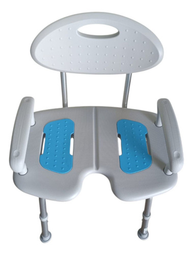 Silla Para Ducha Bariatrica Extra Ancha Con Ajuste Altura