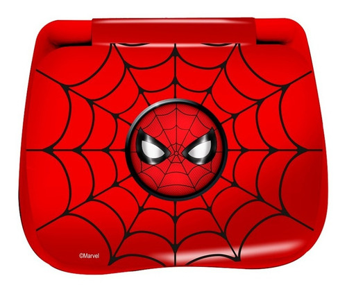 Laptop Infantil Para Crianças Spider Man Vermelho Candide