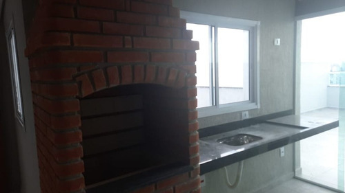 Imagem 17 de 22 de Cobertura Com 110 M² Sendo 2 Dormitórios, 1 Suíte, 2 Vagas À Venda Por R$ 408.000- Utinga - Santo André/sp - Co0980