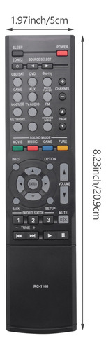 - Controlo Remoto De Substituição Para Rc-1189 Rc-1196