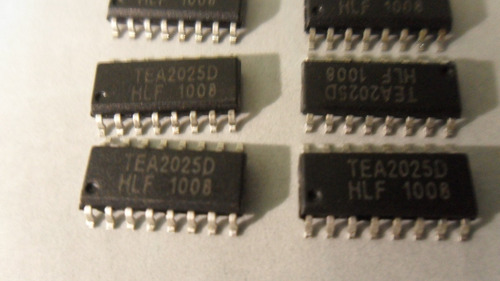 Circuito Integrado Amplificador De Audio Stereo Tea2025d