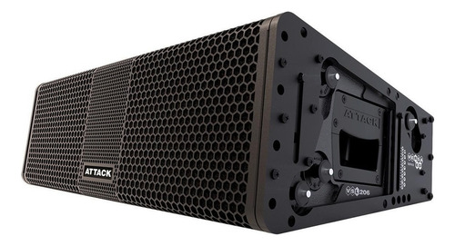 Caixa Line Array Attack Versa Red Vsl 206 2x6 + 1dr C/ Cor Preto 100/240v