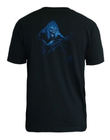 Imagem 2 de 2 de Camiseta Iron Maiden Fear Live Flame