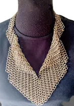 Comprar Collar Pechera. Joya Diseño Único .chainmaille. Ver  Video