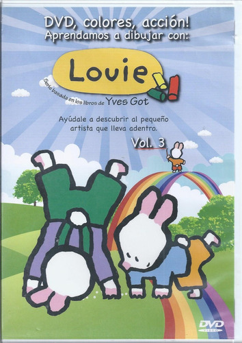 Louie Volumen 3 Aprendamos A Dibujar Como Artista Dvd Nacio 