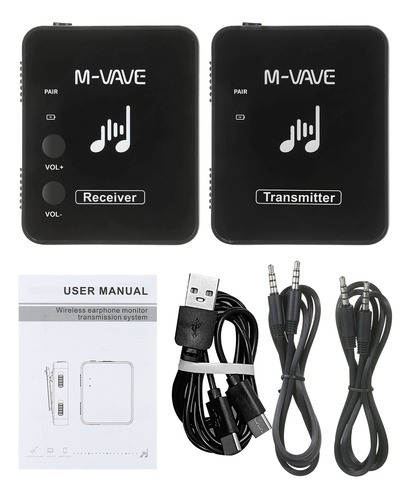 Receptor De 2,4 Ghz Wp-10, M-vave, Recargable, Inalámbrico