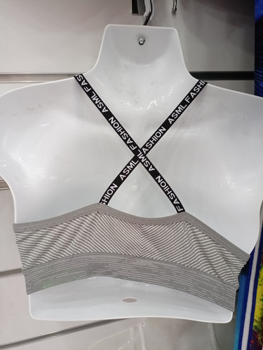 Imagen 8 de 8 de Top Sosten Camiseta Sin Relleno Talla Única Poliéster Spande