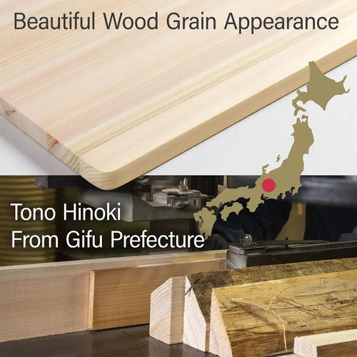 Tabla De Cortar Japonesa Hinoki, Grande, Tabla De Cortar De