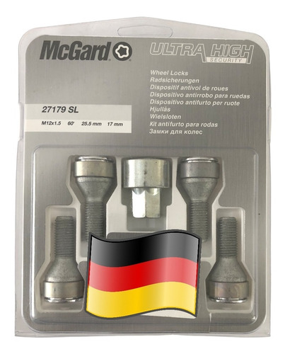 Tuerca Antirrobo Giratoria Zafira 2001/2011 Mcgard Alemania