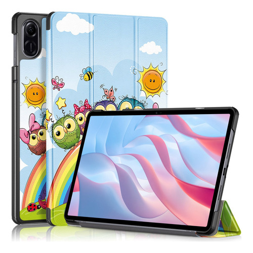 Funda De 3 Pliegues Con Forma De Unicornio Para Honor Pad X9