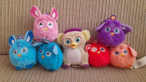 Coleção Macdonalds Furby 7 Personagens Pelúcias (Usado)