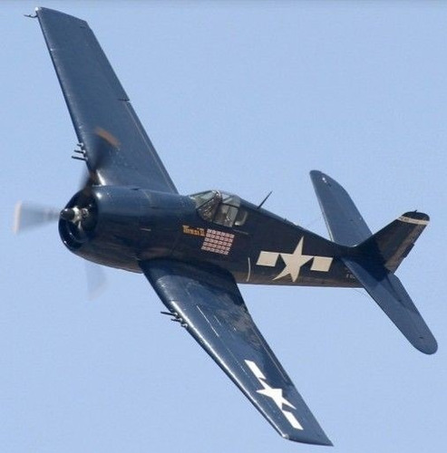 Miniatura Diecast En Escala 1/72, Grumman F6f Hellcat 1945