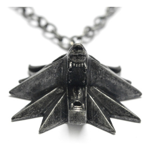 Collar Con Cabeza De Lobo The Witcher 3 Medallion Fastness A