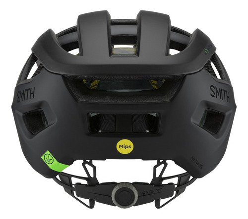 Casco Para Bicicleta Network, Smith Optics Color Matte Blackout Talla Large (59-62)