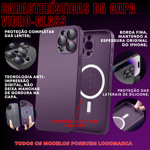 Case Vidro + Película 3d + Usb-c Para iPhone 11 A 16 Pro Max