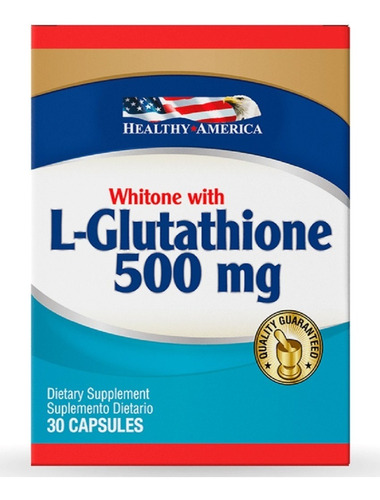 L-glutathione 500 Mg. 30 Capsul - Unidad a $3083