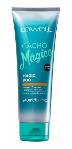 Lowell Cacho Mágico Magic Poo - Shampoo Sem Sulfato 240ml