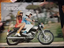 Comprar Kawasaki Kh100 Es Folleto Catálogo Original Impreso 