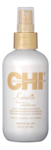  Chi Keratin Leave In Conditioner 177ml Acond Sin Enjuague