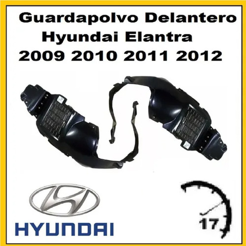 Carter Guardapol Rueda  Delantero Hyundai Elantra 2009  2012
