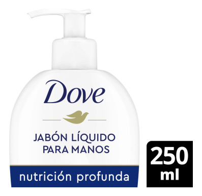 Dove Jabon Liquido Para Manos Nutricion Profunda X 250ml