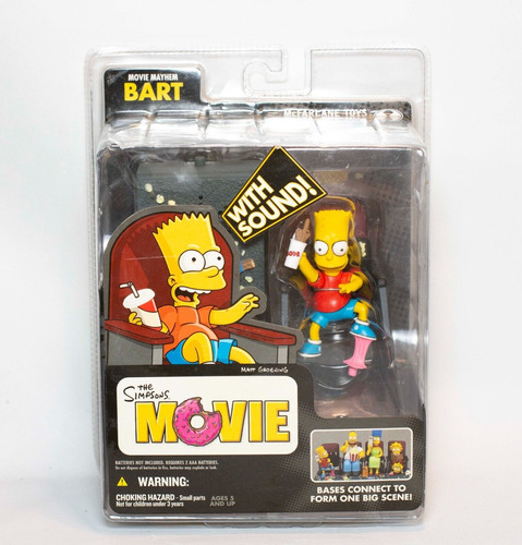 Mcfarlane Toys The Simpsons Movie Bart Simpson Con Sonido