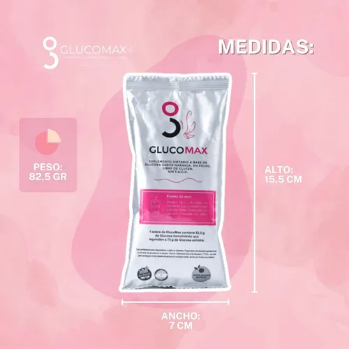 Kit 150 Suplemento Dietario A Base De Glucosa Glucomax 82 Gr