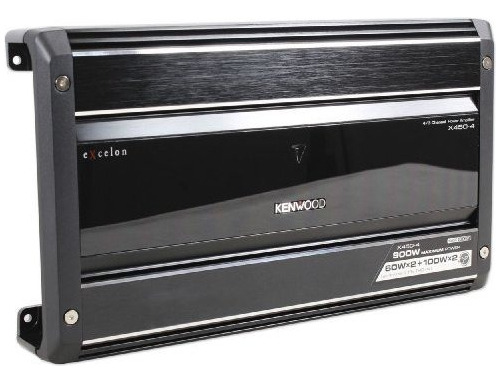 Amplificador De 4 Canales Kenwood X450-4 - 450w
