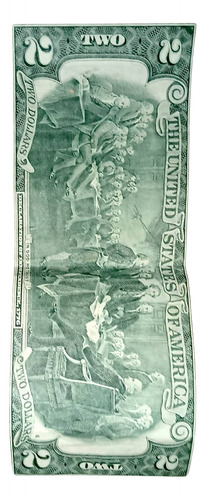 Billete De 2 Dólares  De 1776