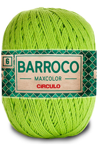 Barbante Barroco Maxcolor 400g 452m N°6 - Escolha A Cor