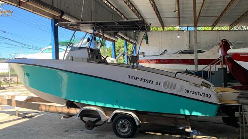 Lancha Top Fish 21, Motor Diesel, Ñ Fishing, Victory, Fisher