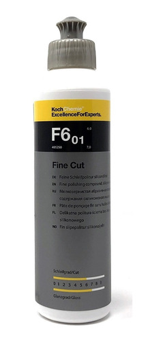 Koch Chemie F6 250ml - Pulidor Corte Medio - Allshine