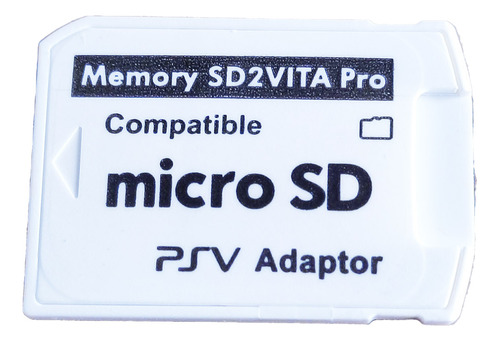 Tarjeta Adaptador Sd2vita 5.0 A Microsd Para Ps Vita