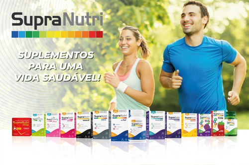 Suplemento en comprimidos Supra Nutri Vitaminas sabor morango x 100g