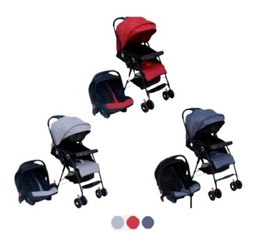 Coche De Bebe  Con Porta Bebe