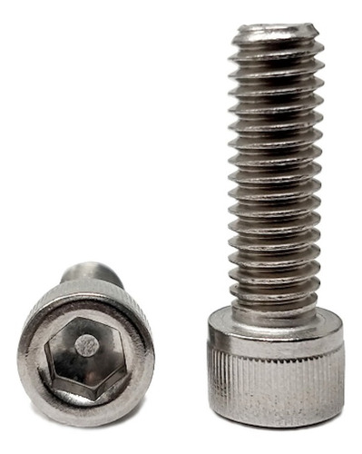 Tor Allen Cil Inox 3/16 X 1-1/2 Tuerca Y Rondanas // 30 Pzs