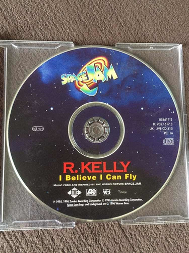 Cd Single R Kelly I Believe I Can Fly (Usado)