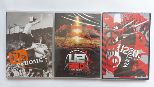 Dvd U2 Vertigo 360 Rose Bowl Vertigo Go Home Slane Castle