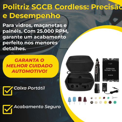 Politriz Sem Fio 12v Sgcb Compacta
